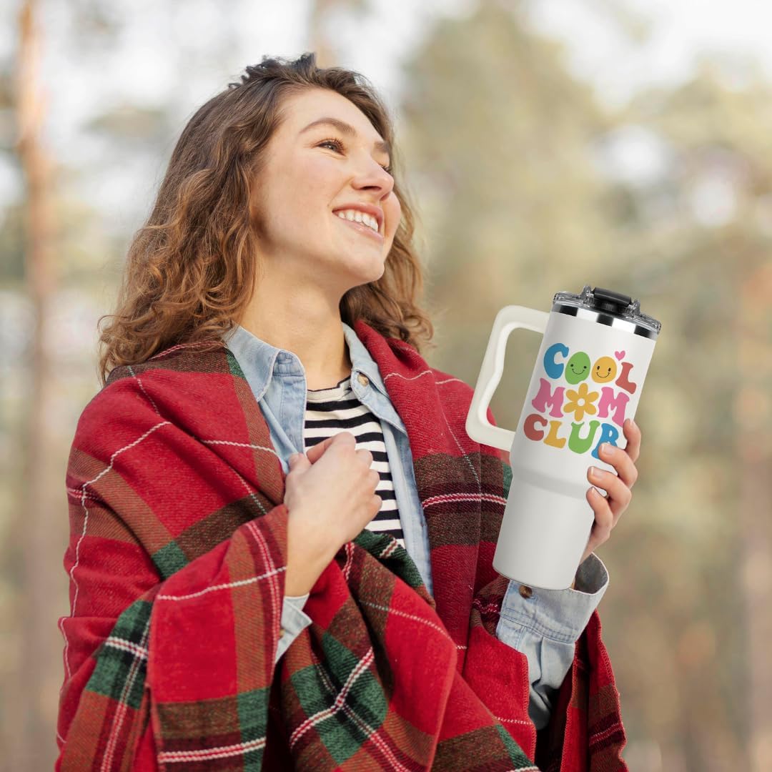 B0CXHNHDK9 - Vivulla68 Mother Day Gift from Daughter or Son – Cool Mom Club Tumbler 40oz with Straw & Brush, Cute Mama Cup, Present for New Mom, Keeps Drinks Cold, Reusable Travel Mug, Birthday Christmas Idea