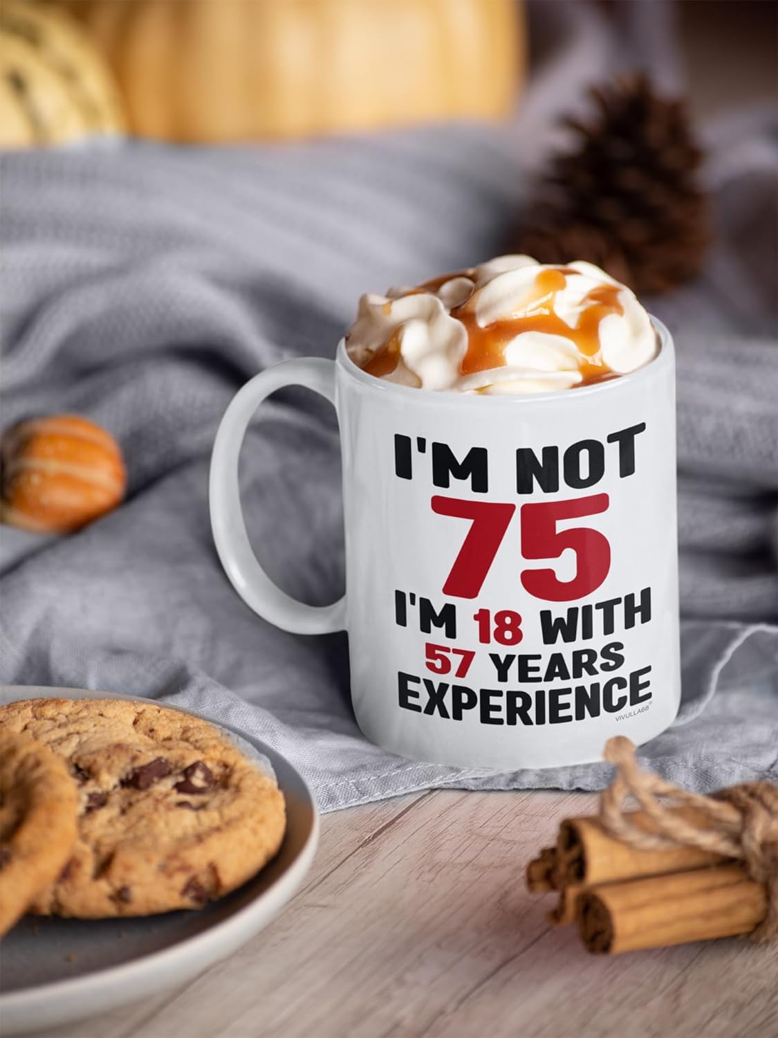 Vivulla68 75th Birthday Gifts For Men, 75th Birthday Gifts For Women, Gifts For 75 Year Old Men Woman, 1948 Birthday Gifts For Men Women, 75th Birthday Mug For Mom Dad, 75th Birthday Mug