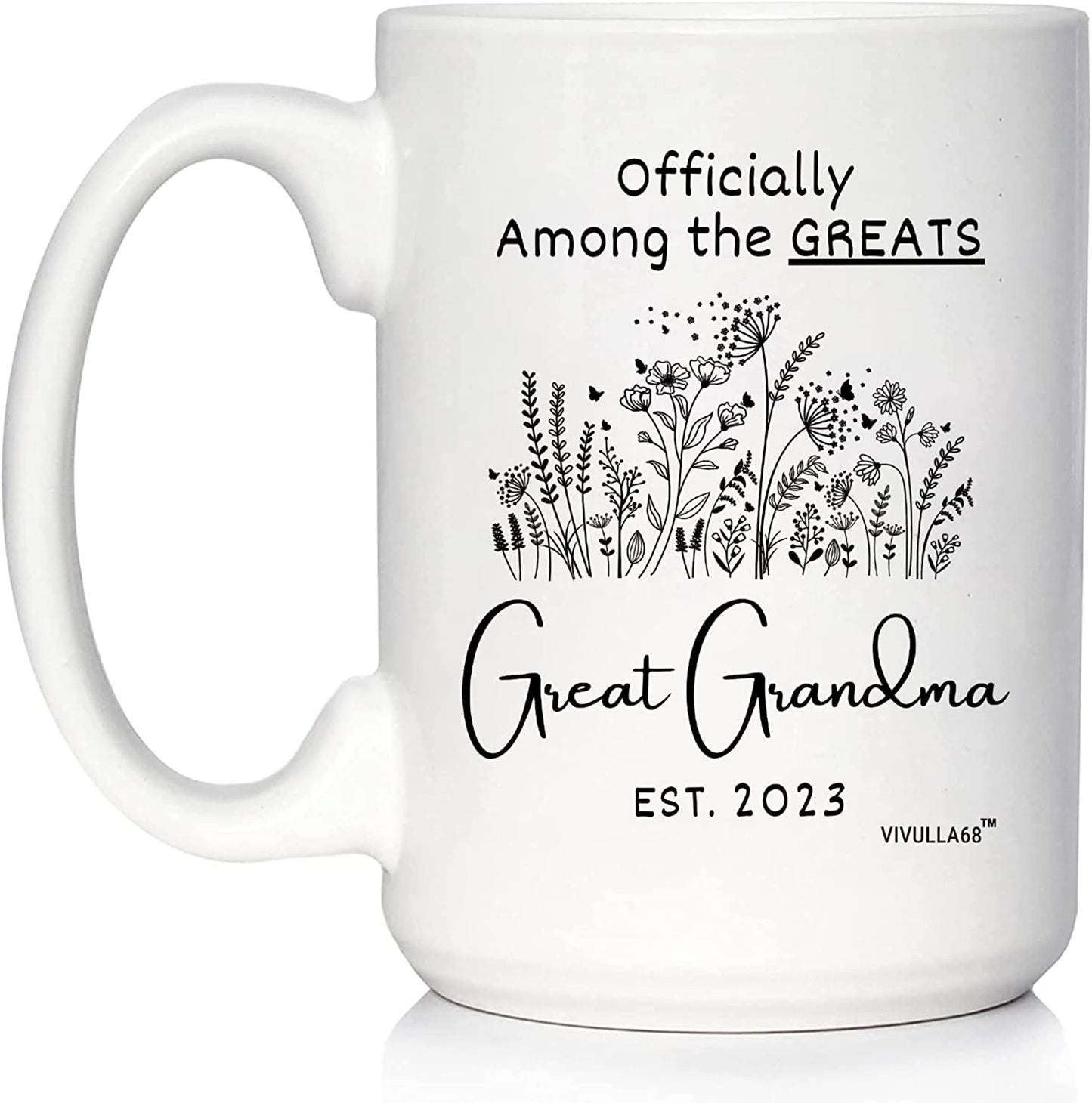 Great Grandma 15 Oz Mug 2023, New Great Grandma Gifts, Youre Going To Be Great Grandparents Gifts, Presents For Great Grandma Pregnancy Announcement, Happy Mothers Day Gifts for Great Grandmother