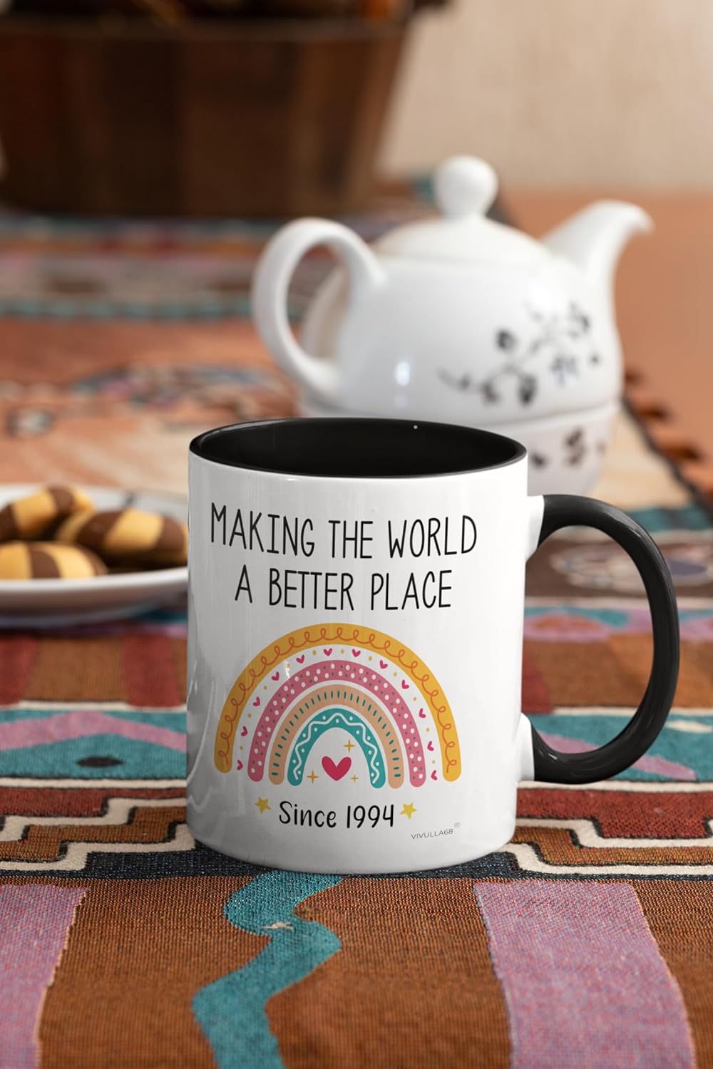 Vivulla68 30th birthday gifts women, gifts for 30 year old woman,1994 30th birthday women, 30 gift for women 30th birthday, 30th birthday gift ideas women, gift for women age 30, 30th birthday Mug