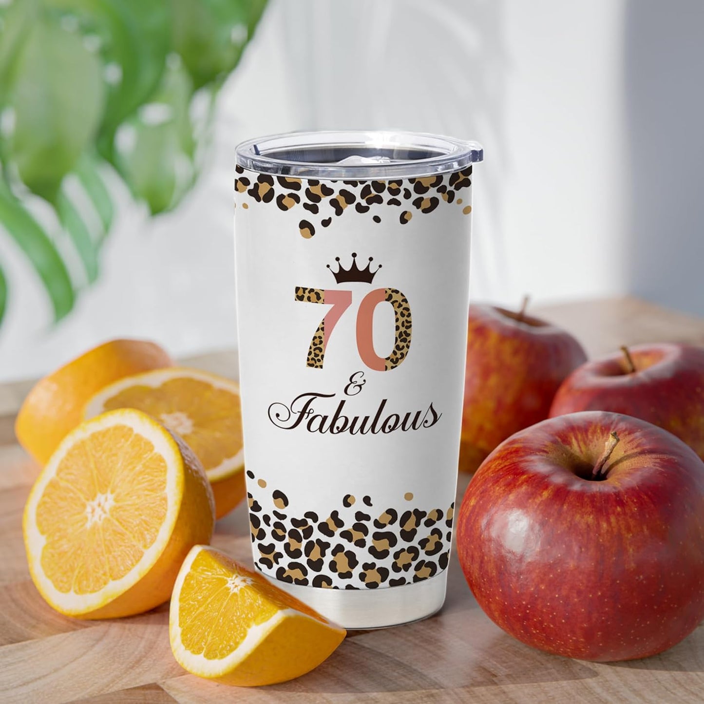 Vivulla68 Happy 70th Birthday Gifts For Women, Best Gifts Idea For 70 Year Old Woman, 1953 Birthday Gifts Women, 70 Birthday Gifts For Women Turning 70, 70 Year Old Birthday Tumbler With Lid And Straw
