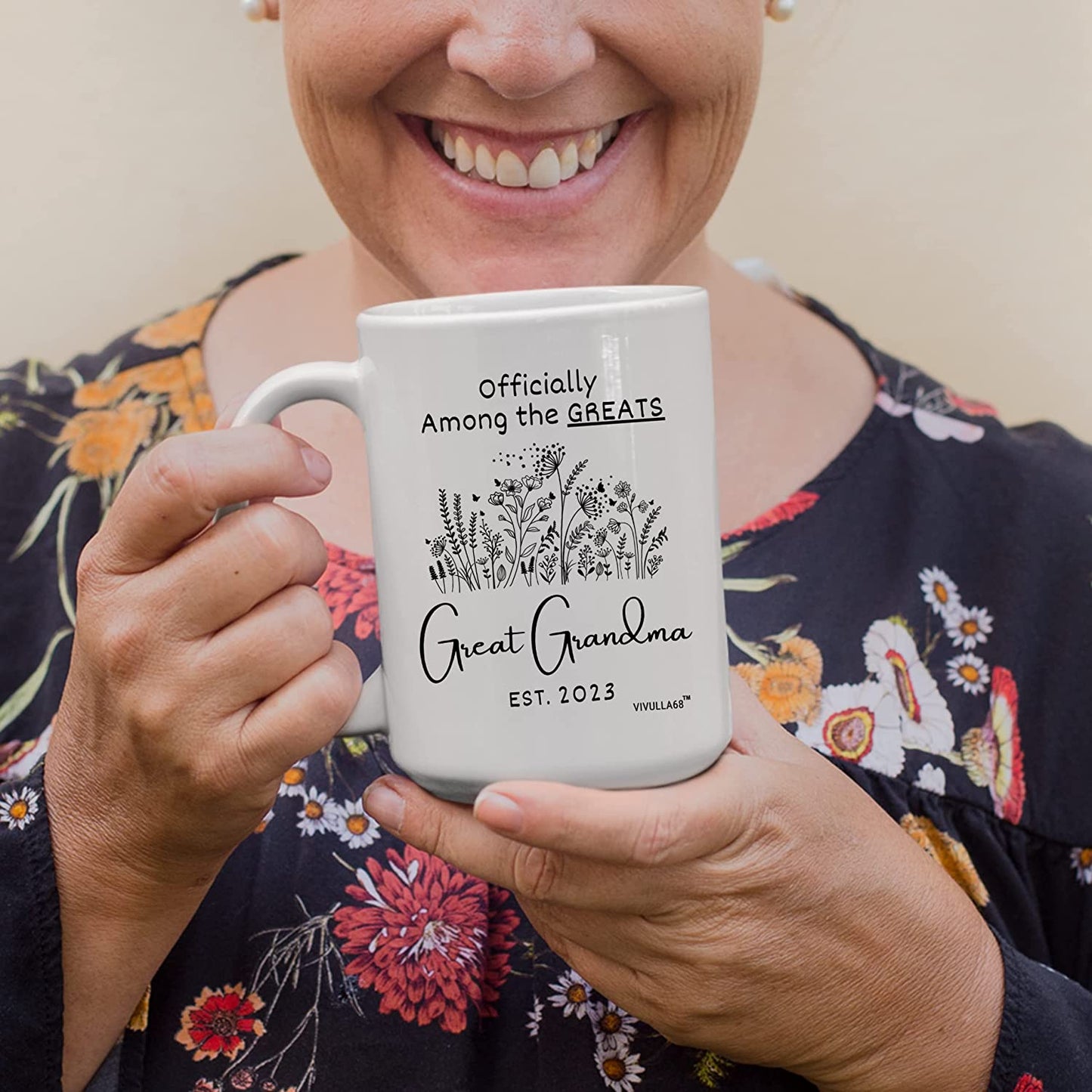 Great Grandma 15 Oz Mug 2023, New Great Grandma Gifts, Youre Going To Be Great Grandparents Gifts, Presents For Great Grandma Pregnancy Announcement, Happy Mothers Day Gifts for Great Grandmother