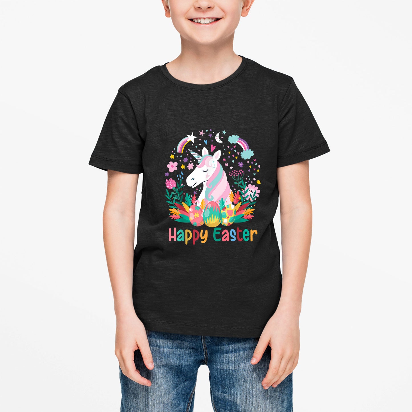 Unicorn Happy Easter Shirt, Funny Easter Shirt, Easter Gifts For Kids, Easter Gifts For Toddlers, Easter Gifts For Children