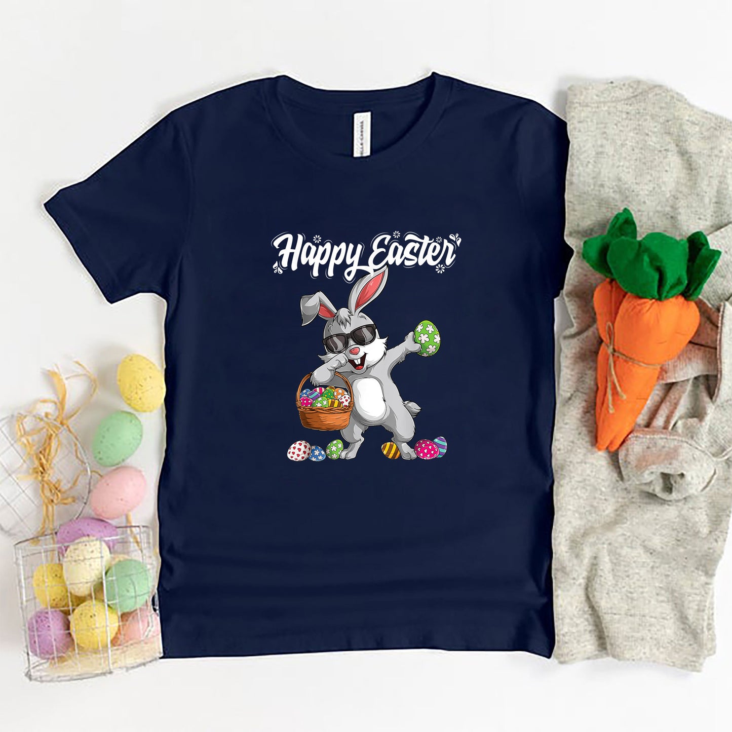 Dabbing Bunny Easter Shirt, Funny Easter Shirt, Easter Gifts For Kids, Easter Gifts For Toddlers, Easter Gifts For Boys
