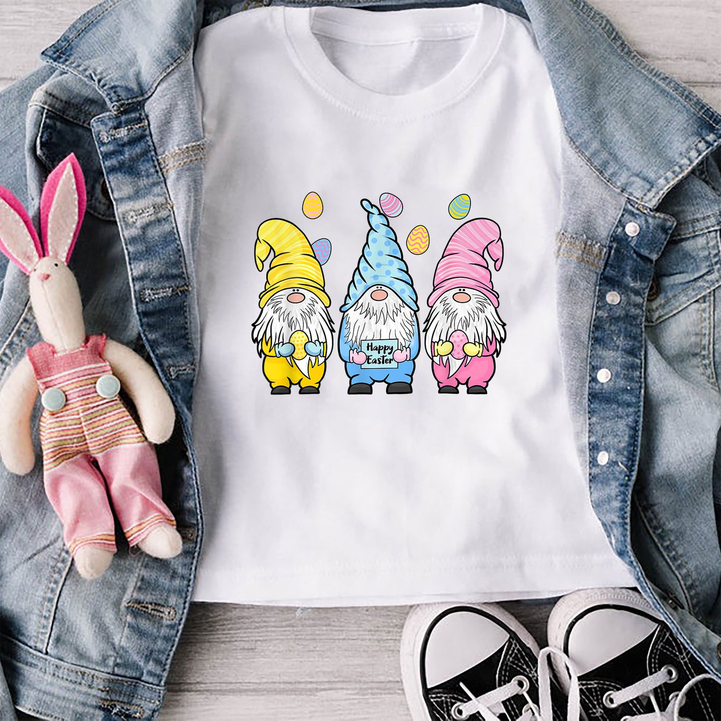 Gnome Easter Shirt, Toddler Boy Girl Easter Shirt, Easter Gifts For Kids, Easter Gifts For Toddlers