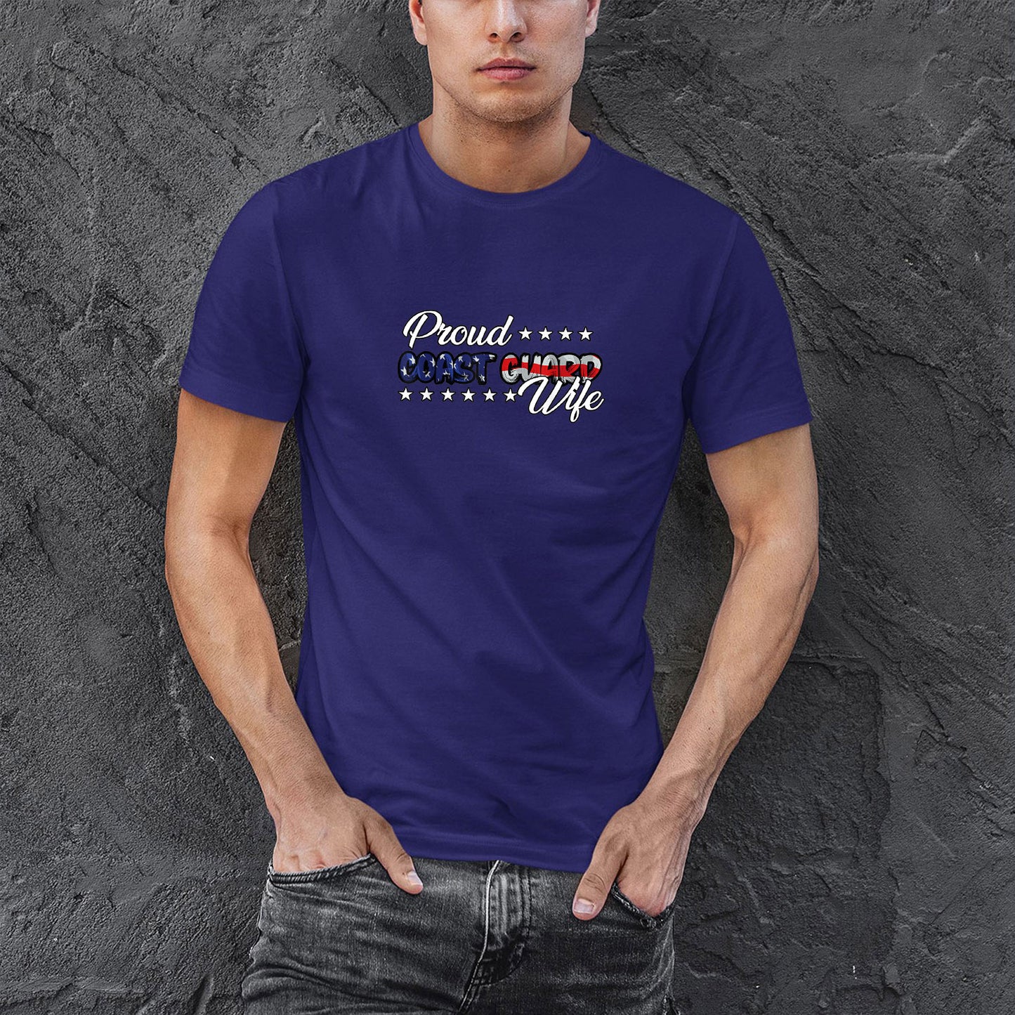 Memorial Day 2021 Coast Guard Wife Shirt, Bold Flag Proud USCG Coast Guard Wife Shirt For Men, Cotton Shirt, Air Force Memorial Shirt, Usaf T Shirt