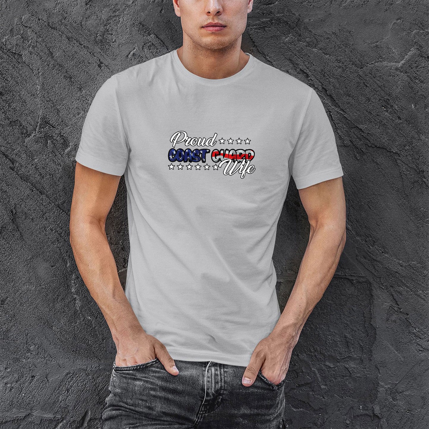 Memorial Day 2021 Coast Guard Wife Shirt, Bold Flag Proud USCG Coast Guard Wife Shirt For Men, Cotton Shirt, Air Force Memorial Shirt, Usaf T Shirt