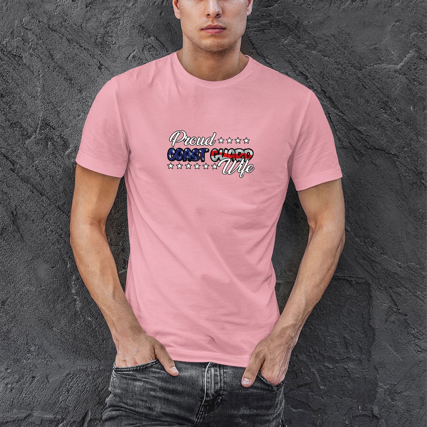 Memorial Day 2021 Coast Guard Wife Shirt, Bold Flag Proud USCG Coast Guard Wife Shirt For Men, Cotton Shirt, Air Force Memorial Shirt, Usaf T Shirt