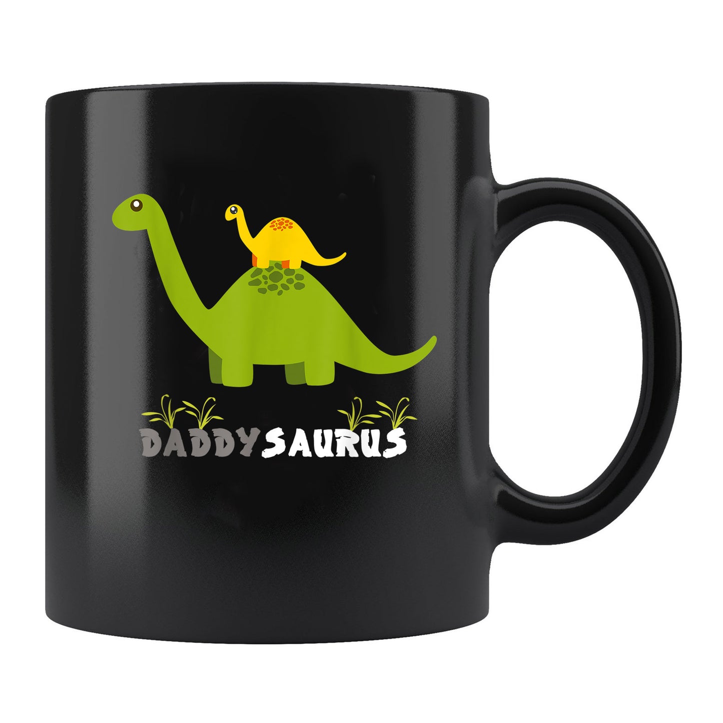 Daddysaurus Mug Funny Father Dinosaur Daddy Saurus , 11oz or 15oz, Happy Fathers Day Gift Ideas For Dad