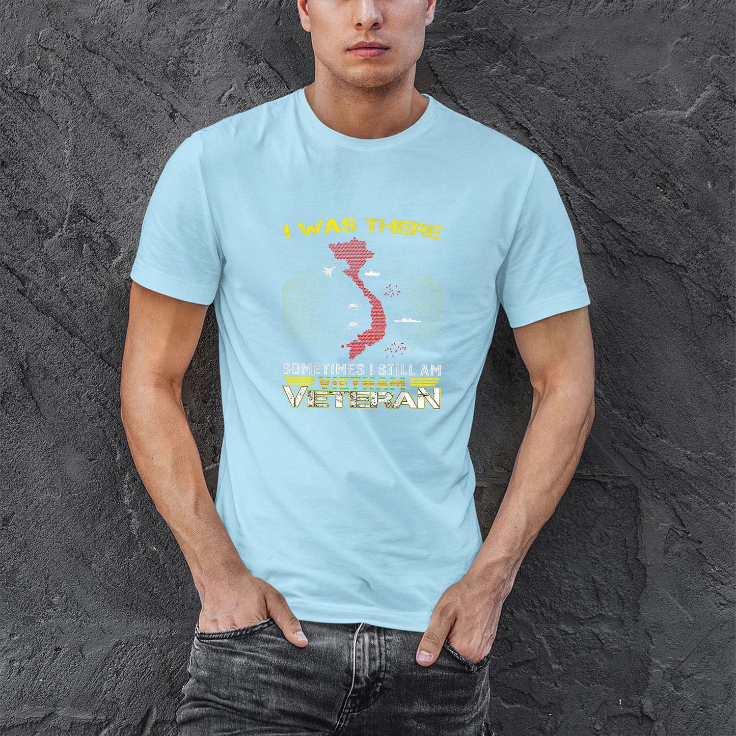 Memorial Day 2021 Vietnam Veteran T Shirts, I WAS THERE SOMETIMES I STILL AM VIETNAM VETERAN T shirt For Men, Cotton Shirt, Air Force Memorial Shirt, Usaf T Shirt