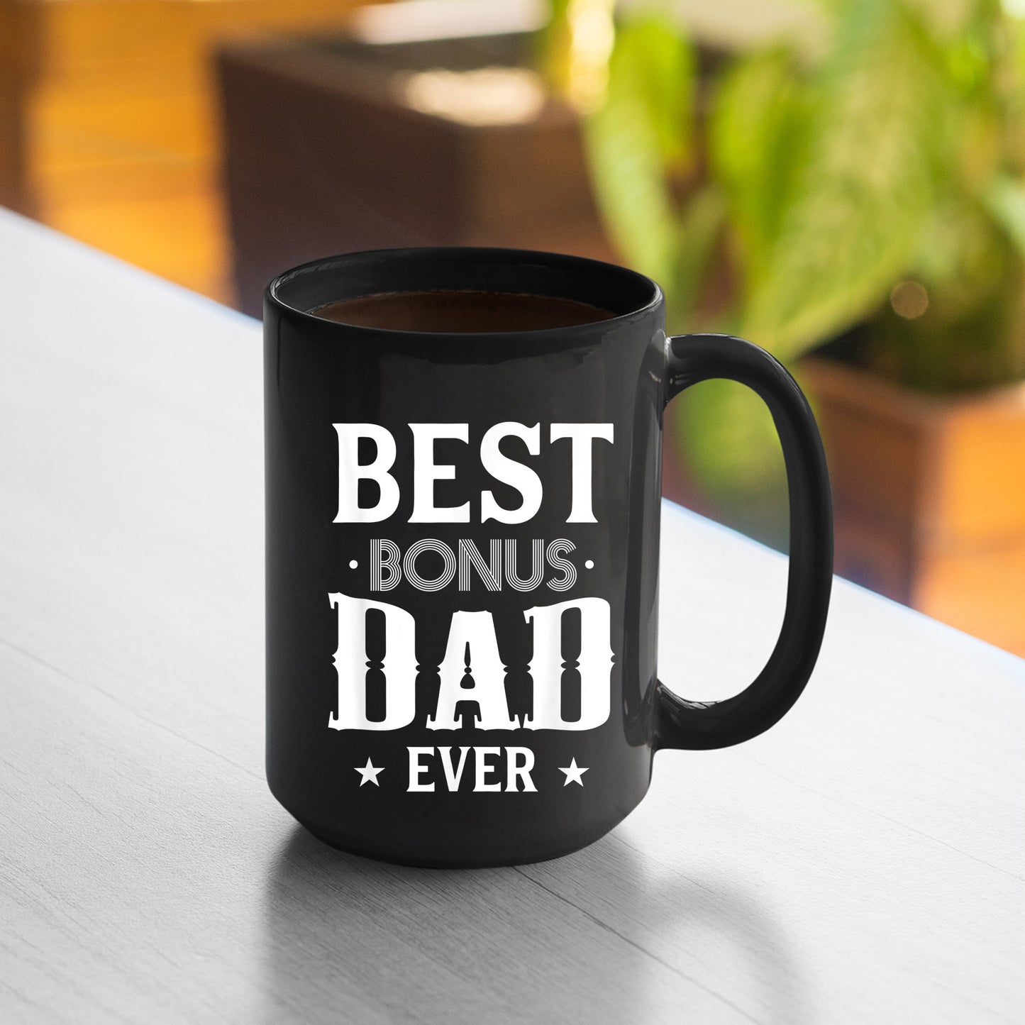Bonus Dad Mug Mens Bonus Dad Mermaid Squad Step Dad Gifts For Men Premium Mug , 11oz or 15oz, Happy Fathers Day Gift Ideas For Dad