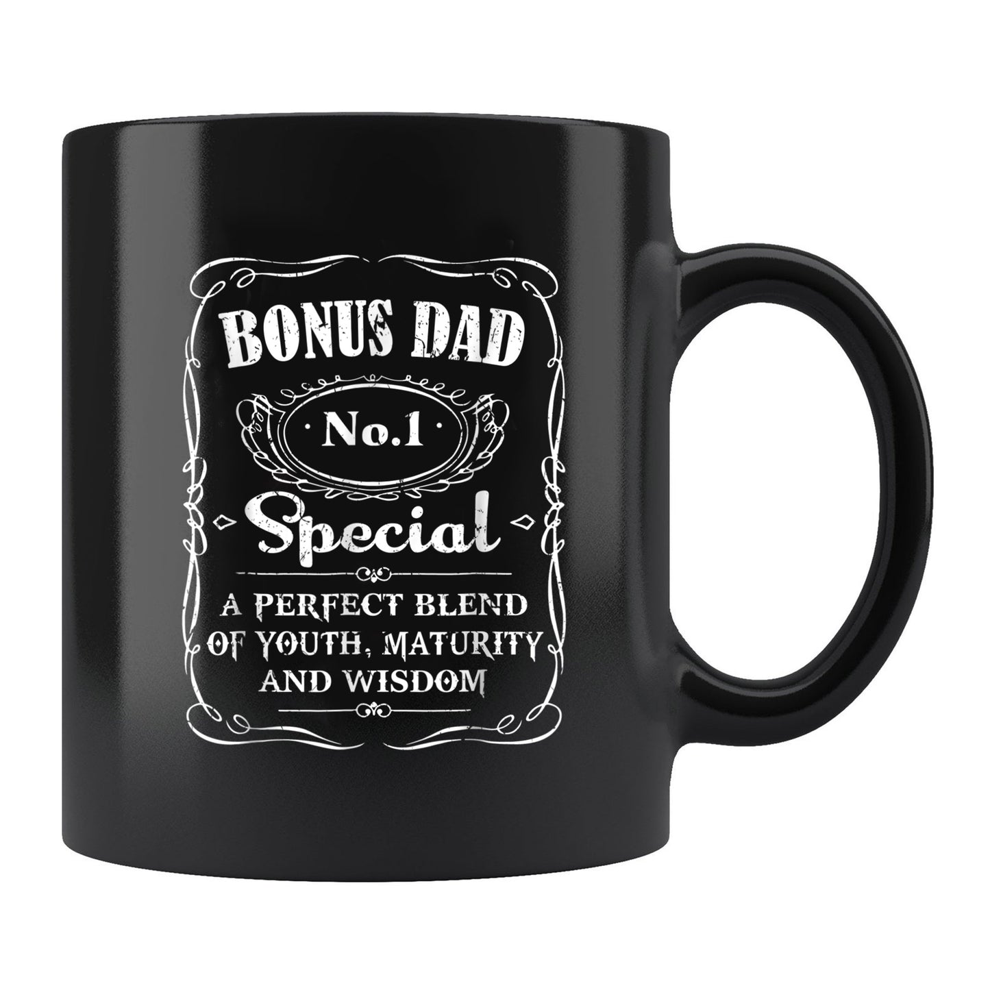 Bonus Dad Mug Mens Bonus Dads With Beards Are Better Gift Funny Bonus Dad Mug , 11oz or 15oz, Happy Fathers Day Gift Ideas For Dad