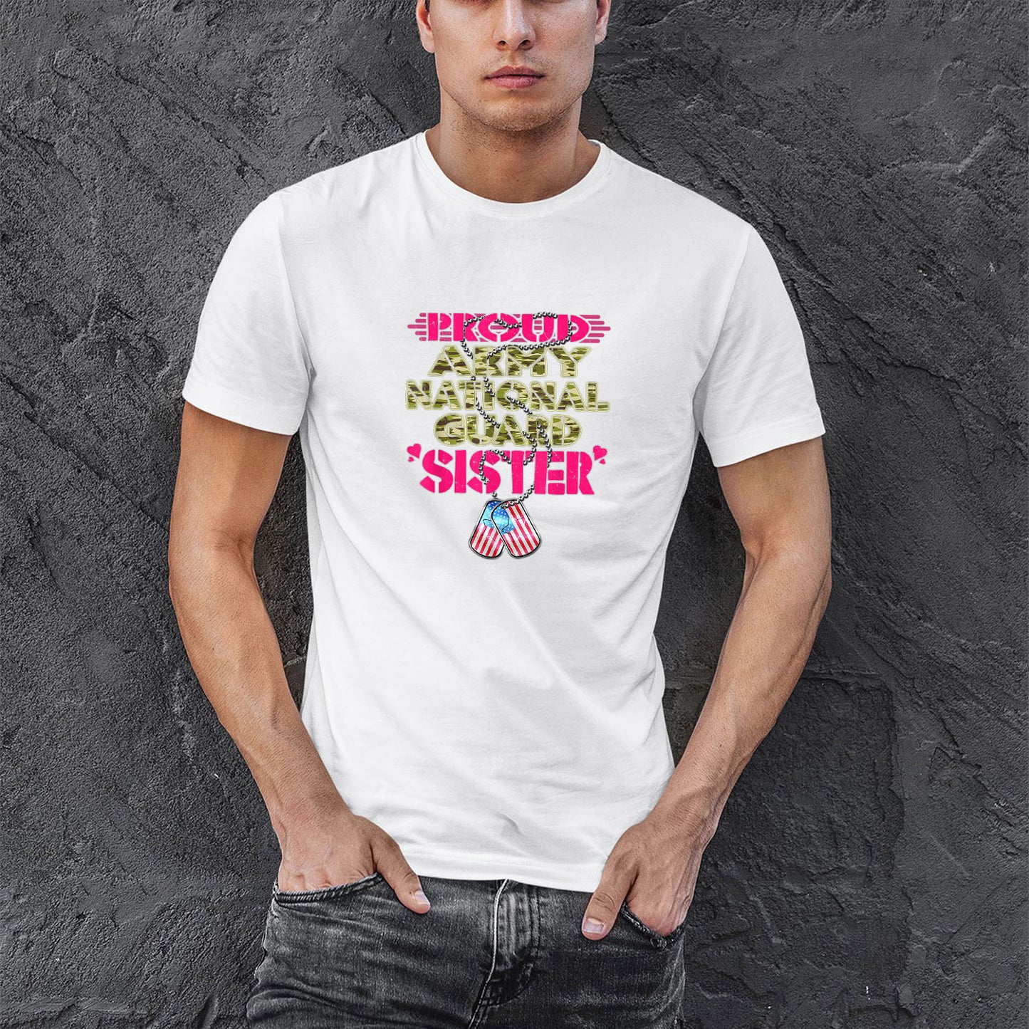Memorial Day 2021 Proud Sister Of A Us Marine Shirt, Proud Army National Guard Sister Pride US Military Sibling Shirt For Men, Cotton Shirt, Air Force Memorial Shirt, Usaf T Shirt