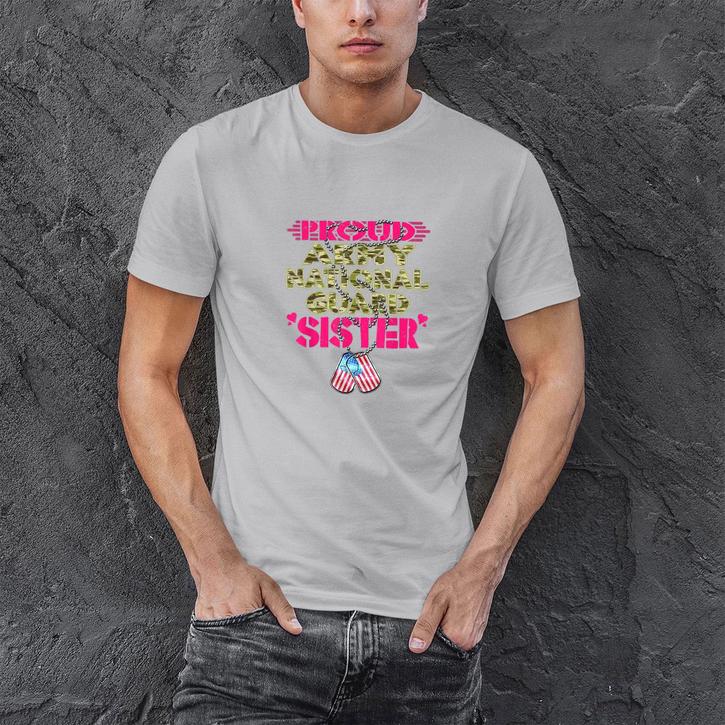 Memorial Day 2021 Proud Sister Of A Us Marine Shirt, Proud Army National Guard Sister Pride US Military Sibling Shirt For Men, Cotton Shirt, Air Force Memorial Shirt, Usaf T Shirt