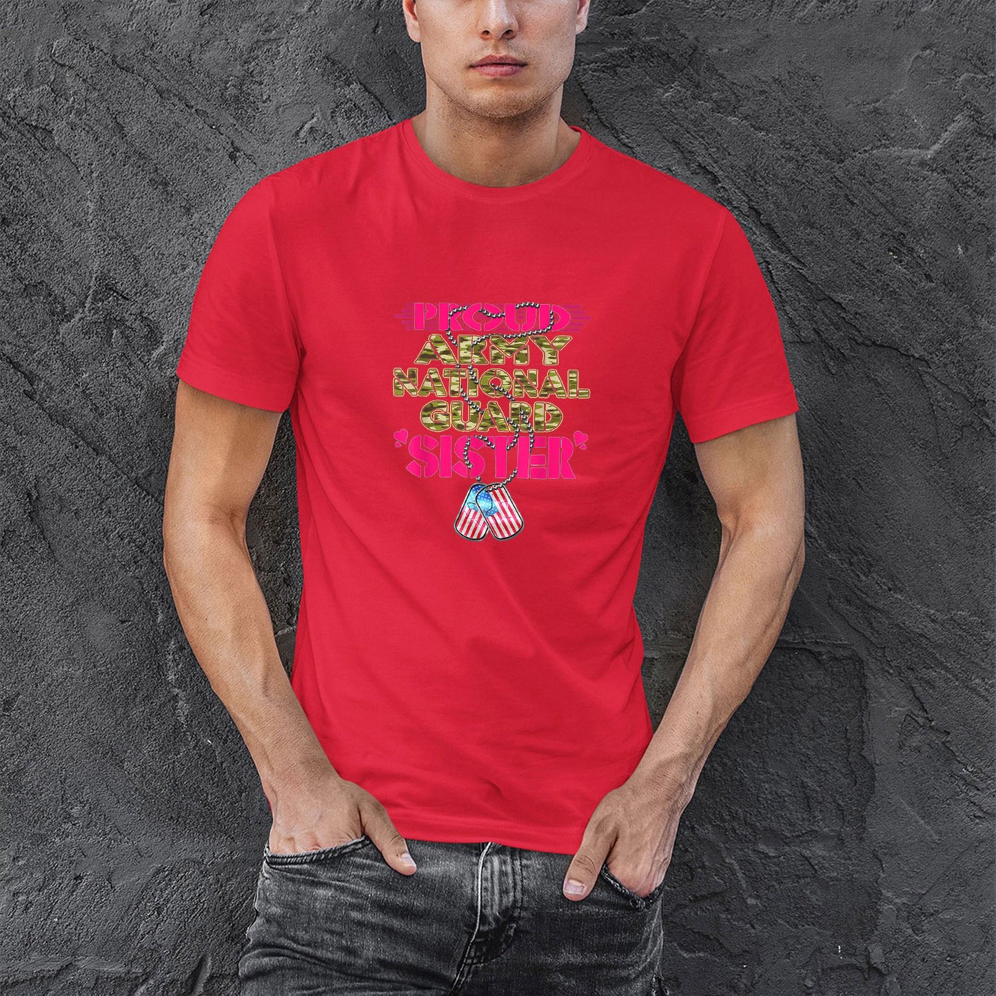 Memorial Day 2021 Proud Sister Of A Us Marine Shirt, Proud Army National Guard Sister Pride US Military Sibling Shirt For Men, Cotton Shirt, Air Force Memorial Shirt, Usaf T Shirt