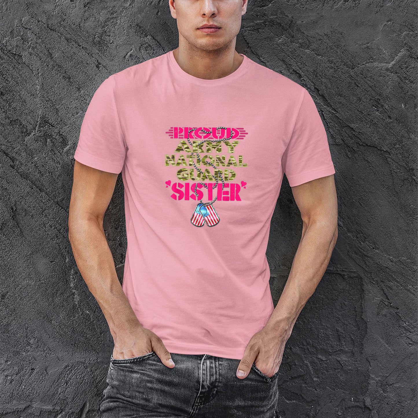 Memorial Day 2021 Proud Sister Of A Us Marine Shirt, Proud Army National Guard Sister Pride US Military Sibling Shirt For Men, Cotton Shirt, Air Force Memorial Shirt, Usaf T Shirt