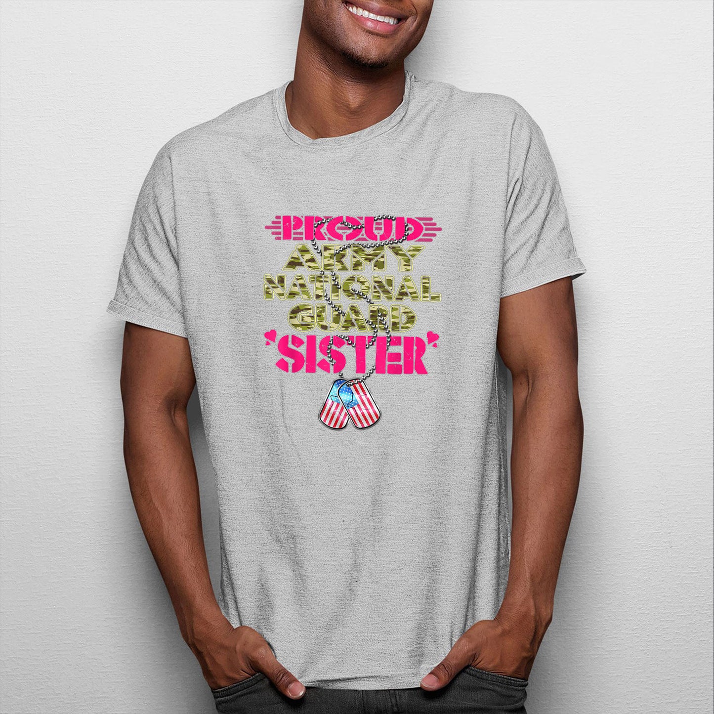 Memorial Day 2021 Proud Sister Of A Us Marine Shirt, Proud Army National Guard Sister Pride US Military Sibling Shirt For Men, Cotton Shirt, Air Force Memorial Shirt, Usaf T Shirt