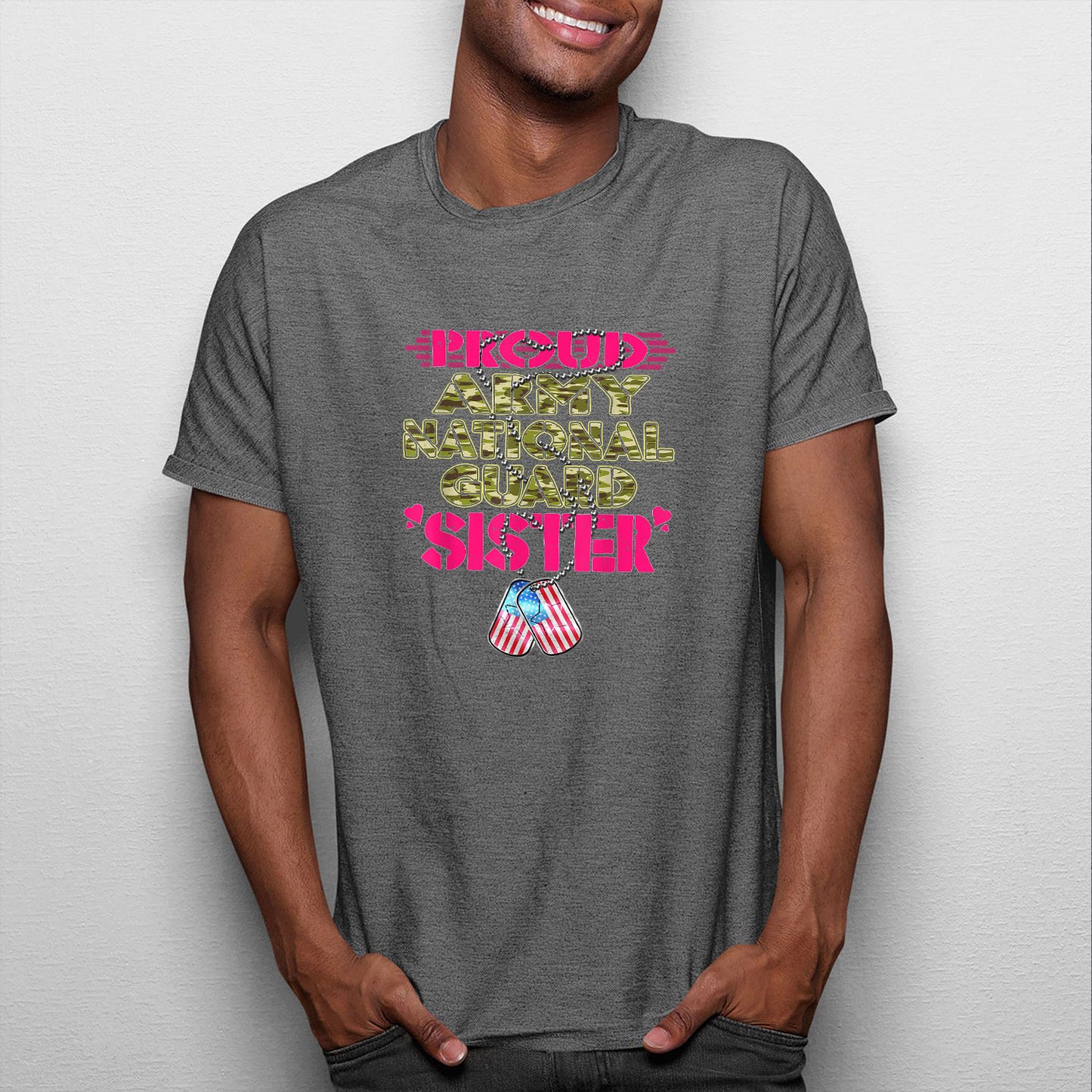 Memorial Day 2021 Proud Sister Of A Us Marine Shirt, Proud Army National Guard Sister Pride US Military Sibling Shirt For Men, Cotton Shirt, Air Force Memorial Shirt, Usaf T Shirt