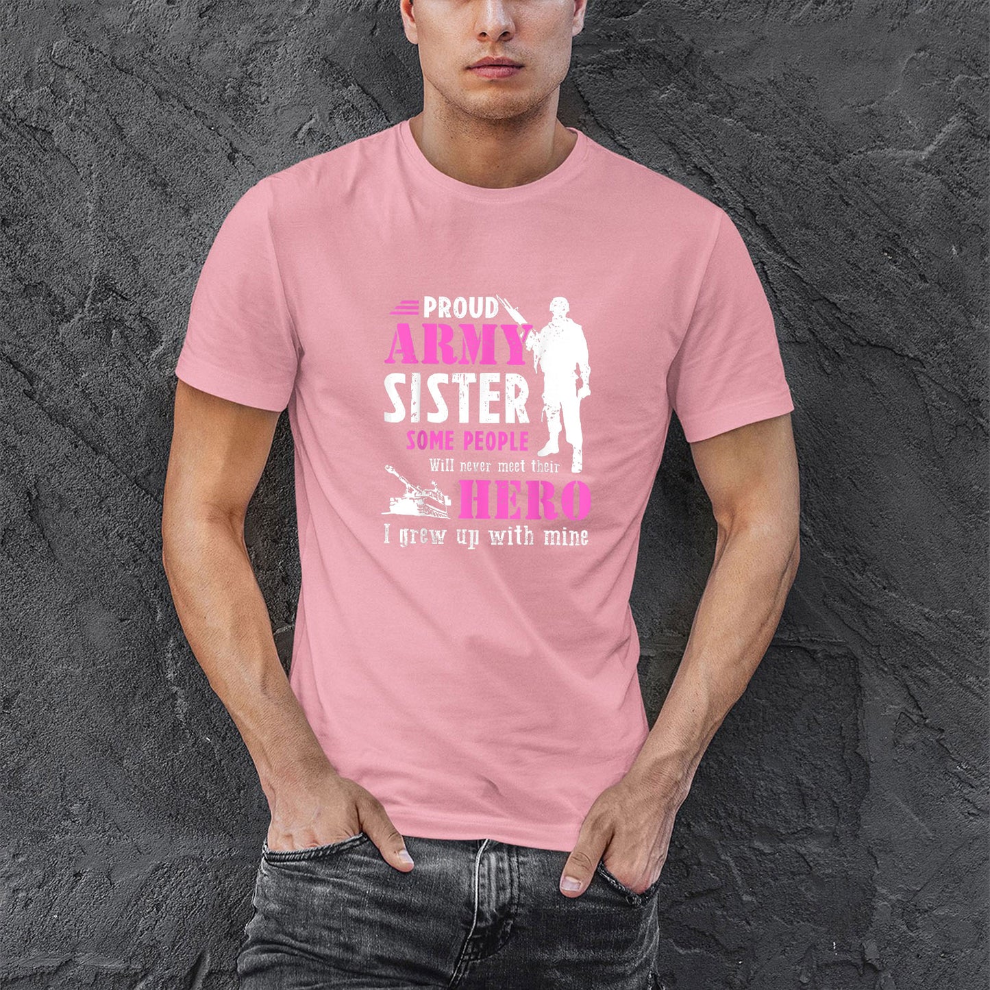 Memorial Day 2021 Proud Sister Of A Us Marine Shirt, Proud Army Sister Some People Never Meet Their Hero Shirt For Men, Cotton Shirt, Air Force Memorial Shirt, Usaf T Shirt