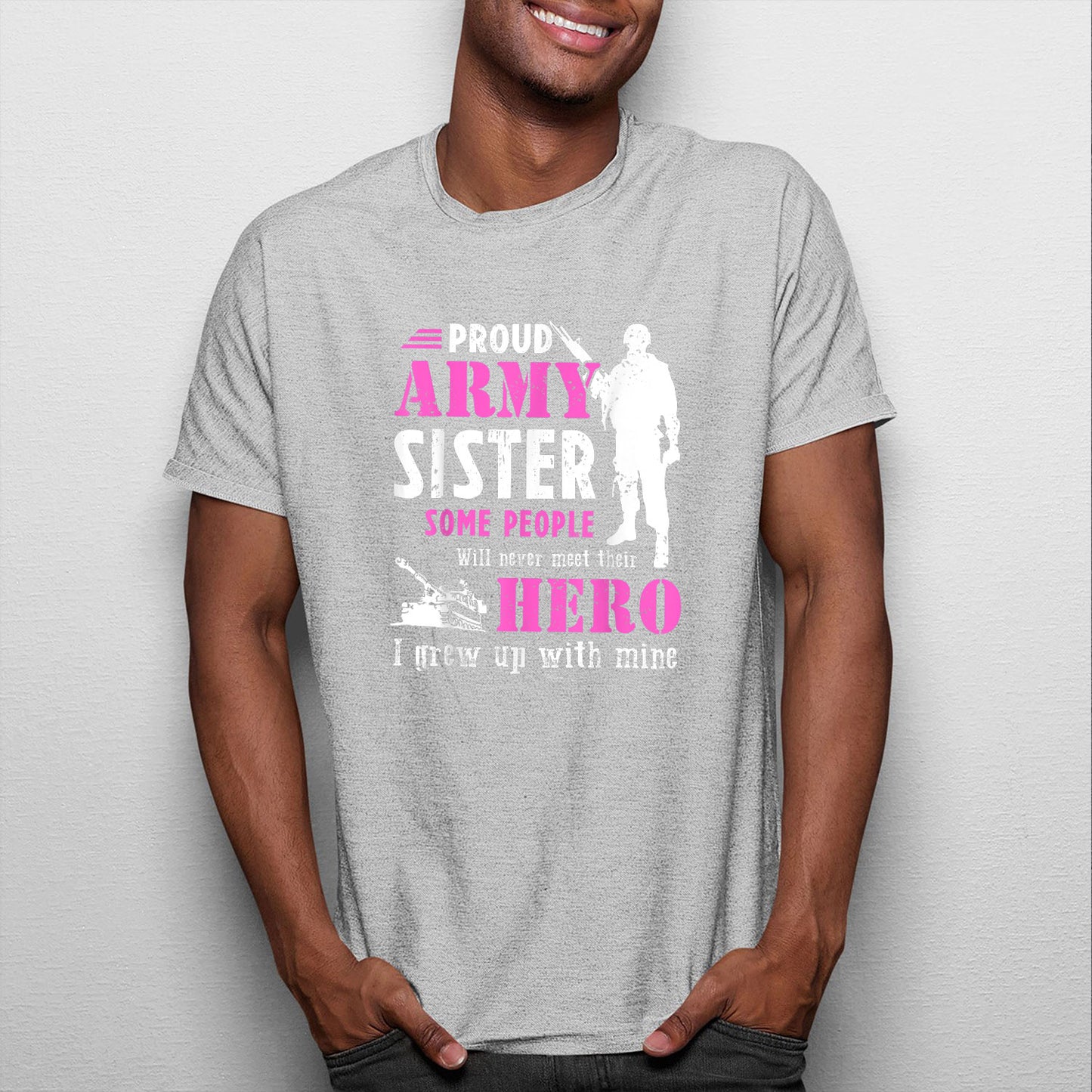 Memorial Day 2021 Proud Sister Of A Us Marine Shirt, Proud Army Sister Some People Never Meet Their Hero Shirt For Men, Cotton Shirt, Air Force Memorial Shirt, Usaf T Shirt