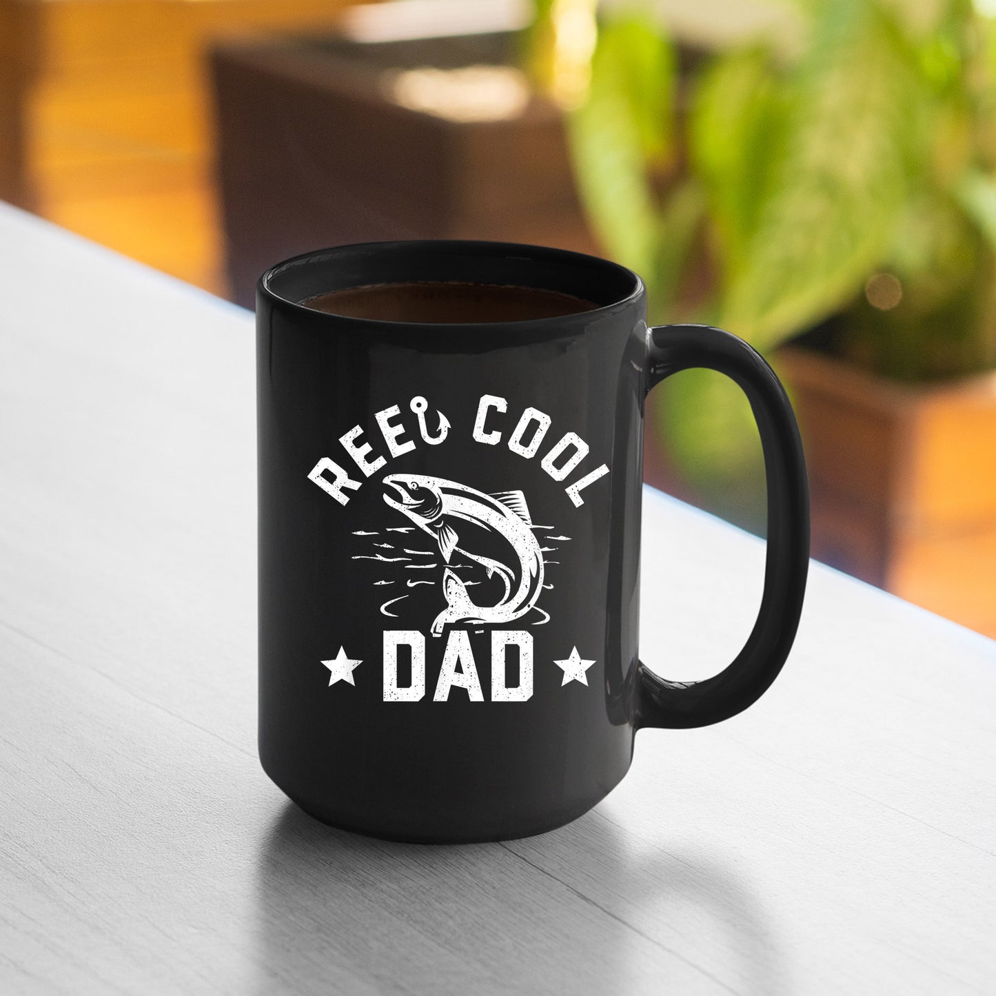 Reel Cool Dad Mug Fishing Daddy Mug , 11oz or 15oz, Happy Fathers Day Gift Ideas For Dad
