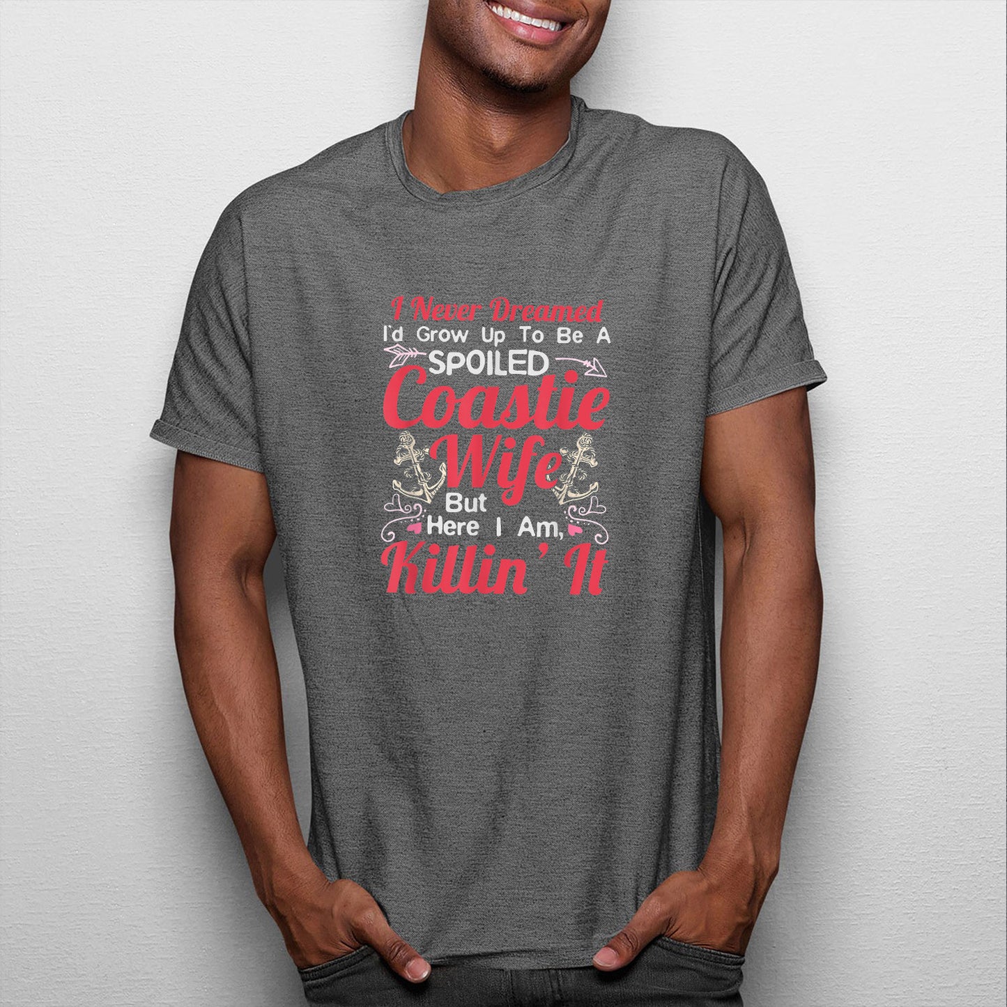 Memorial Day 2021 Coast Guard Wife Shirt, Spoiled Coastie Wife US Coast Guard USCG Shirt For Men, Cotton Shirt, Air Force Memorial Shirt, Usaf T Shirt