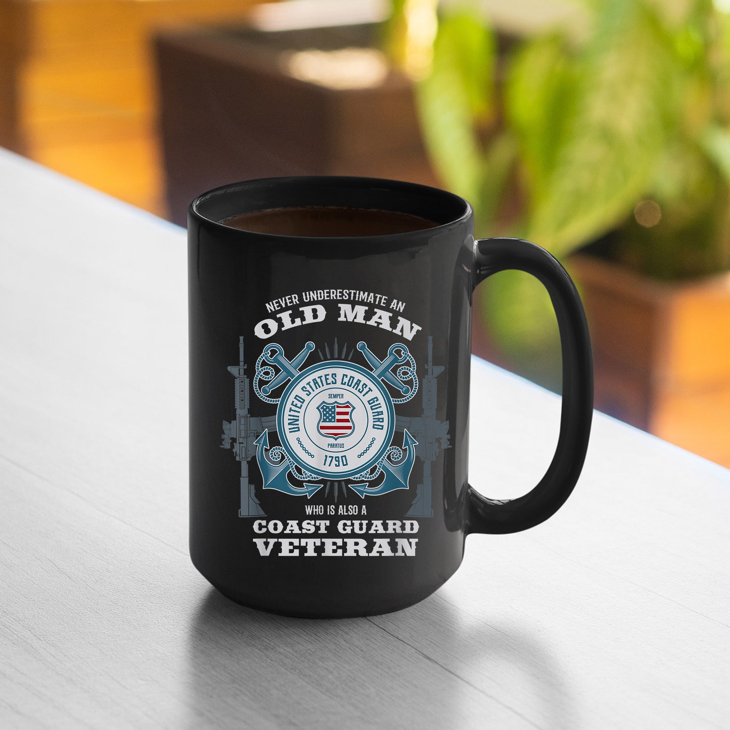 Memorial Day 2021 Coast Guard Veteran Mug US Coast Guard Veteran Mug, 11oz or 15oz, Air Force Memorial Mug, Usaf Mug