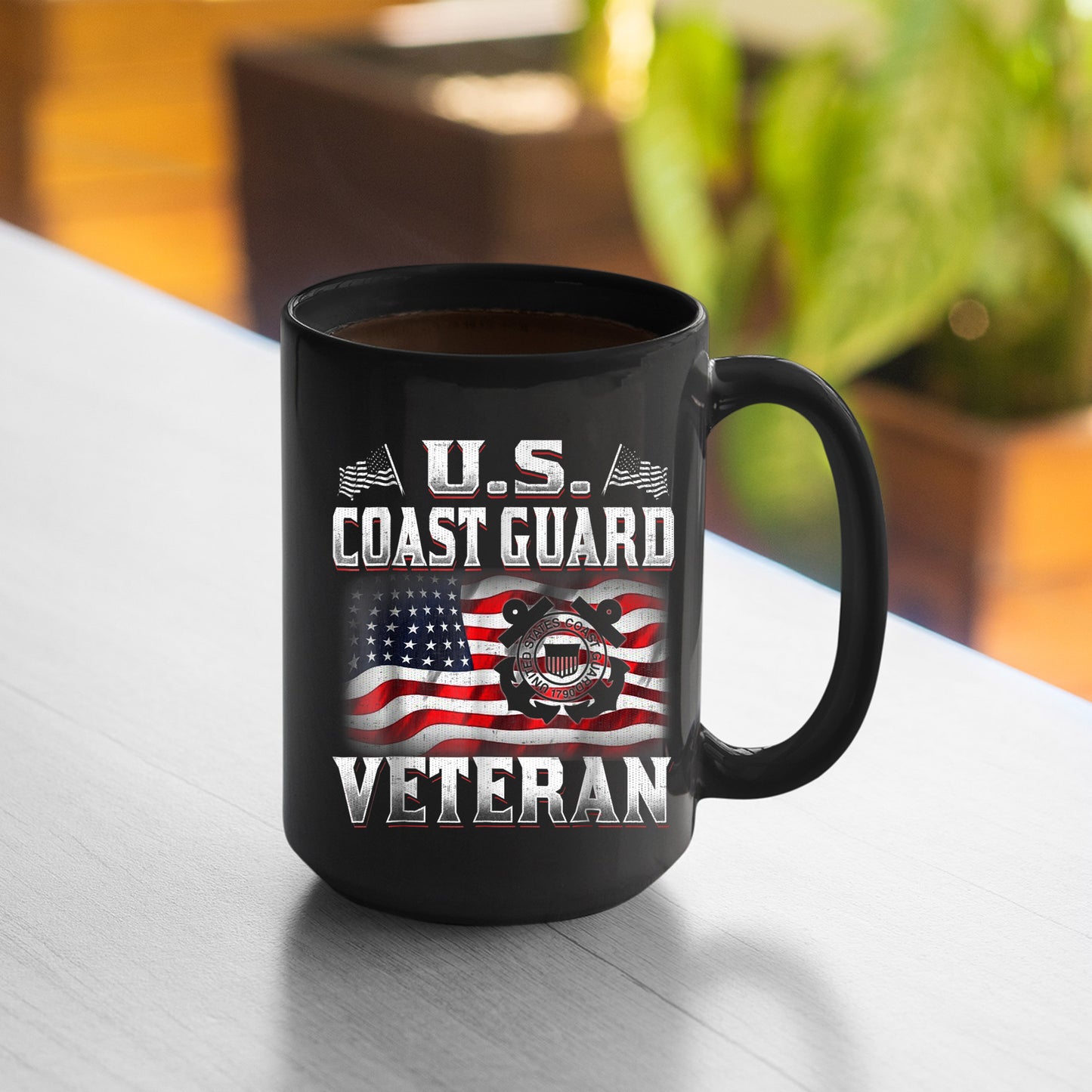 Memorial Day 2021 Coast Guard Veteran Mug US Coast Guard Veteran Vet Mug, 11oz or 15oz, Air Force Memorial Mug, Usaf Mug