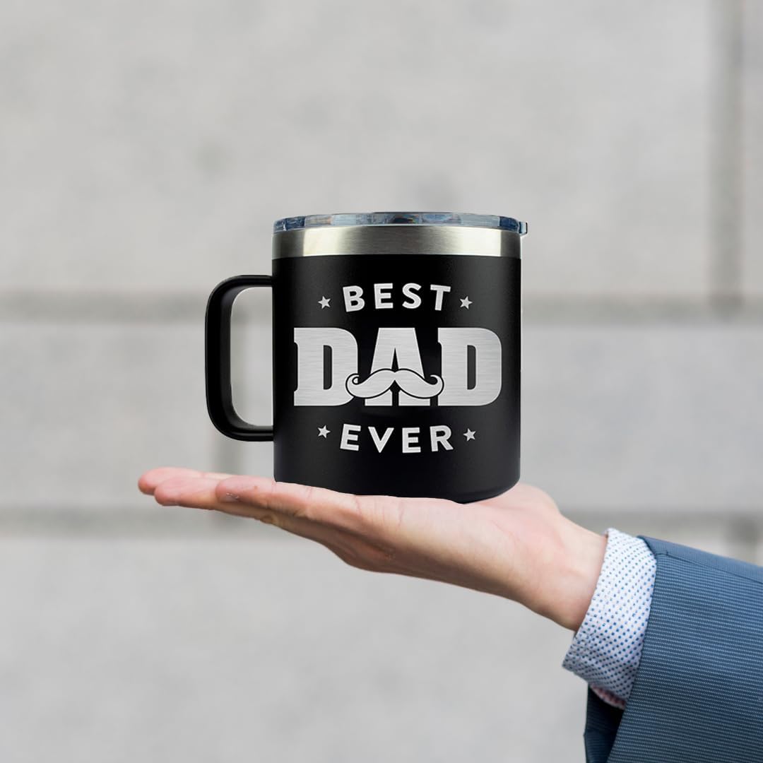 B0CR1DQ8CC - Vivulla68 Father Day Gifts for Dad, Best Dad Ever Tumbler 14Oz, Father Day Gifts from Son Kids and Daughter, Best Daddy Ever Coffee Travel Mug Cup, Gift Presents Ideas for Daddy, Papa Travel Mug