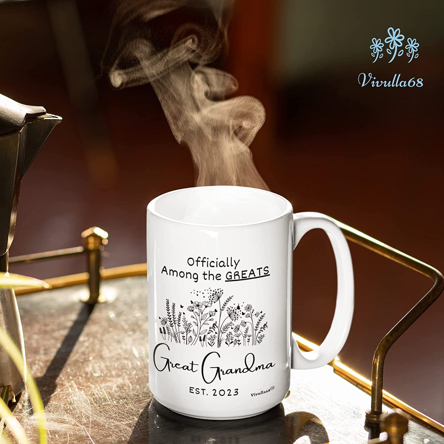 Great Grandma 15 Oz Mug 2023, New Great Grandma Gifts, Youre Going To Be Great Grandparents Gifts, Presents For Great Grandma Pregnancy Announcement, Happy Mothers Day Gifts for Great Grandmother
