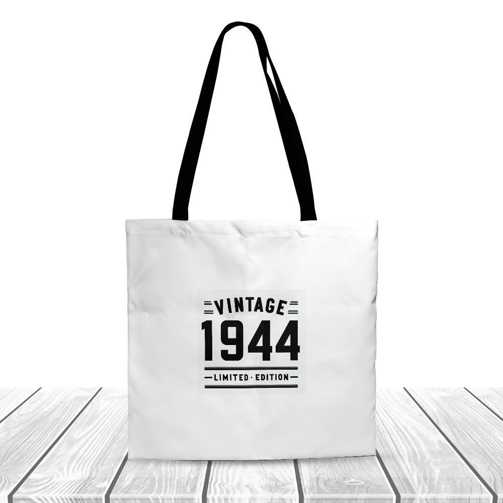 Vivulla68 Birthday Gifts for Her, Vintage 1944  Tote Handbags for Women, Kitchen Reusable Grocery Bags