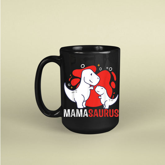Mother's Day Mamasaurus Baby Dinosaur Coffee Mug, T Rex Mug, Mamasaurus Mug, For Mom And Grandma, Mother Day Gifts, Future Mother In Law Gifts