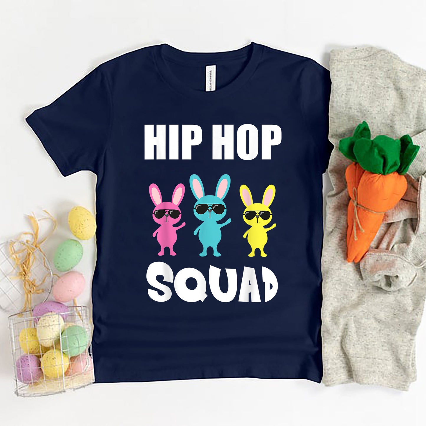 Hip Hop Squad Easter Shirt, Girls Boys Easter Shirt, Easter Gifts For Kids, Easter Gifts For Toddlers