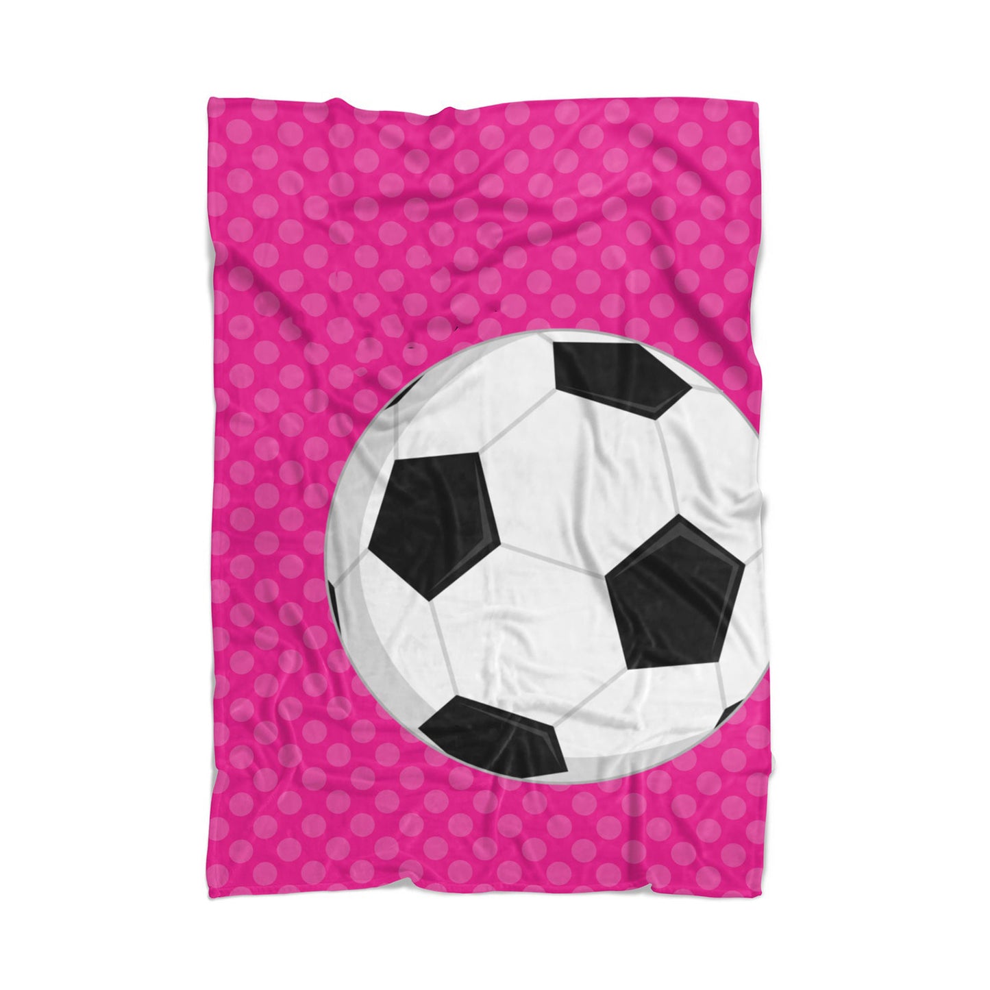 Soccer Sherpa Blanket,  Soccer Blankets, Soccer Gifts, Birthday Gift For Soccer Player