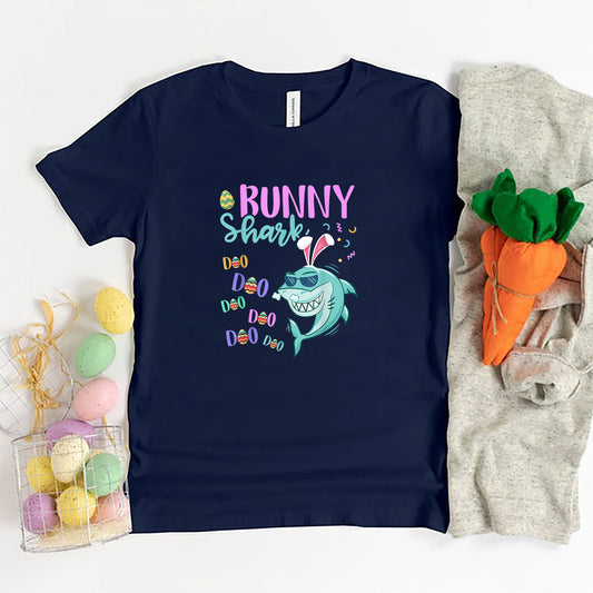 Bunny Shark Easter Shirt, Funny Easter Shirt, Easter Gifts For Kids, Easter Gifts For Toddlers, Easter Gifts For Children