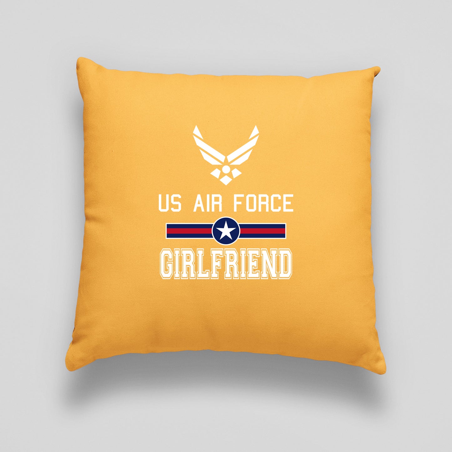 Memorial Day 2021, Air Force Memorial Pillow, Air Force Wife Print  Cushion, For Girlfriend