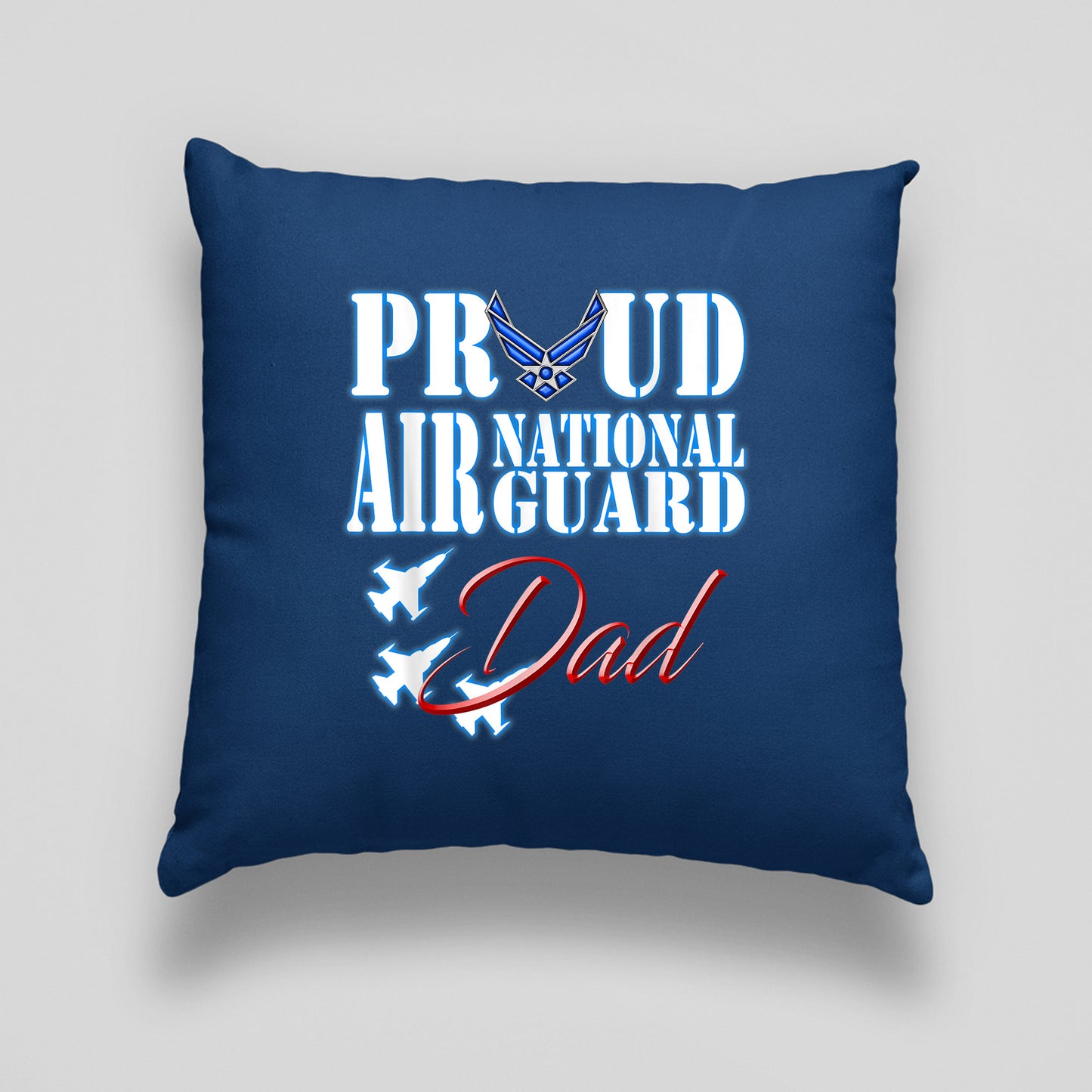 Memorial Day , Air Force Memorial Print  Cushion, Air Force Dad Pillow,  NavyFor Dad