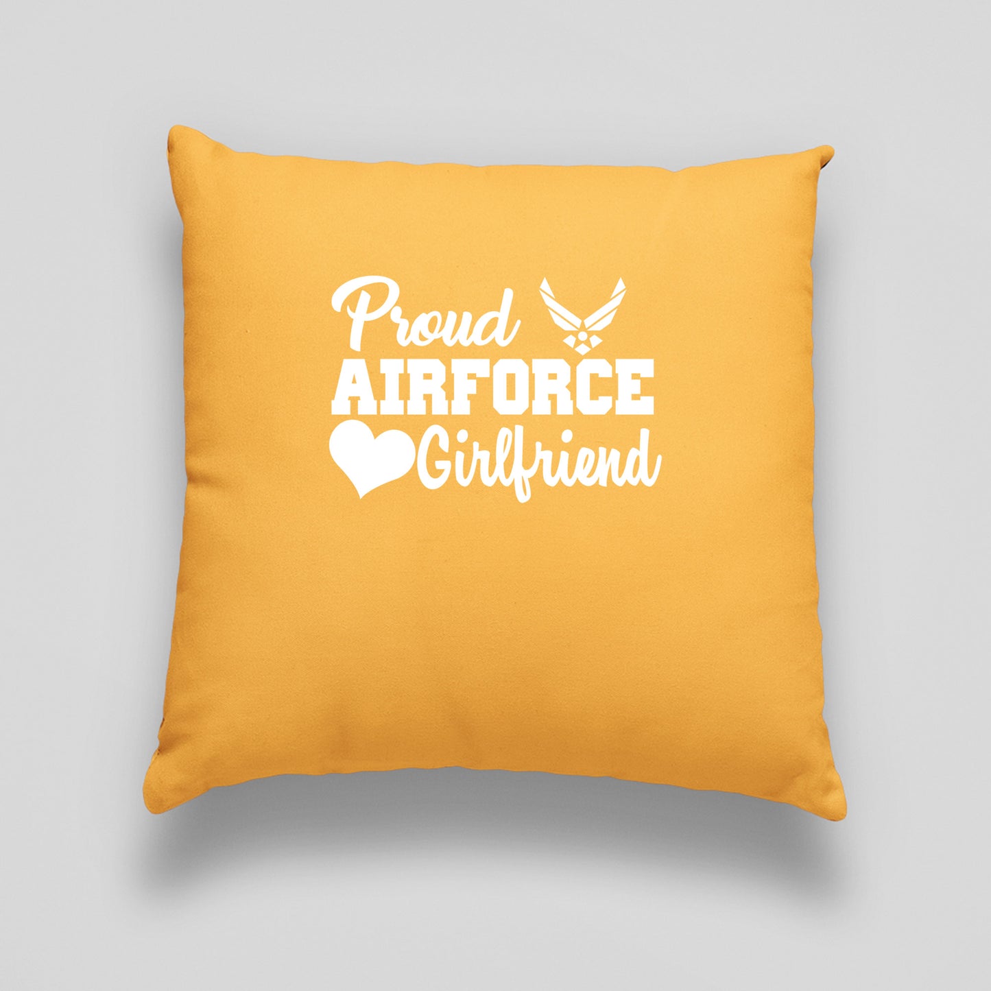 Memorial Day 2021, Pround Air Force Girlfriend Pillow, Air Force Memorial Print Cushion,