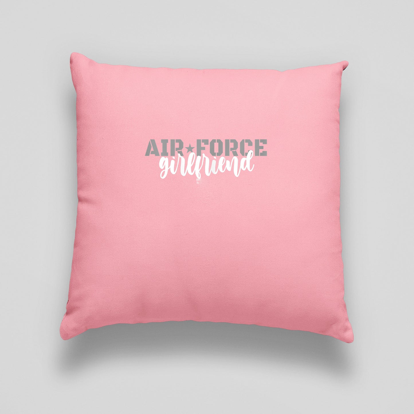 Memorial Day 2021, Air Force Memorial Pillow, Pround Air Force Girlfriend Print Cushion,