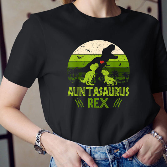 Mother Day, Auntasaurus T-shirt, Retro Rex Shirt, For Auntie, Unique Mother Day Gifts