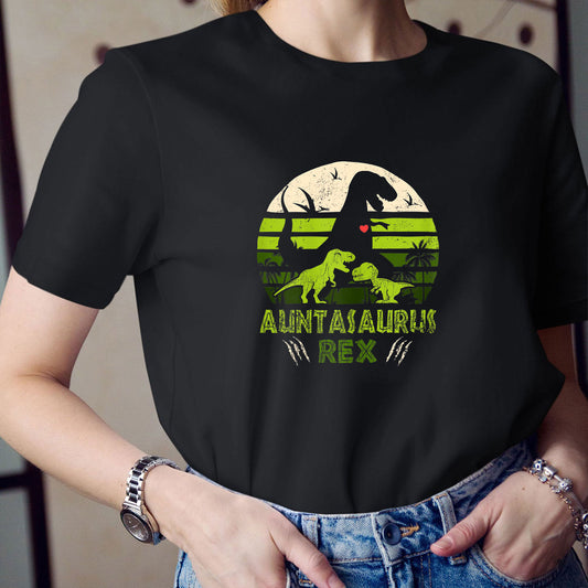 Mother Day, Auntasaurus T-shirt, Vintage Dinosaur Shirt, For Auntie, Unique Mother Day Gifts