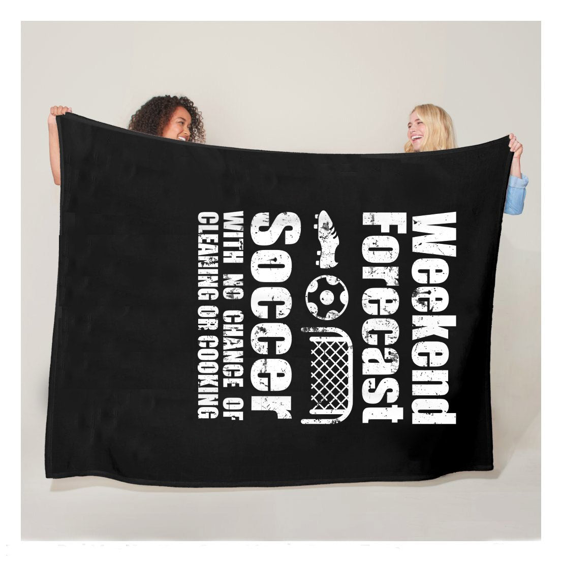 Funny Soccer Blanket Weekend Forecast Soccer Sherpa Blanket,  Soccer Outdoor Blankets, Soccer Gifts For Coach And Soccer Players, Birthday Gift For Soccer Player