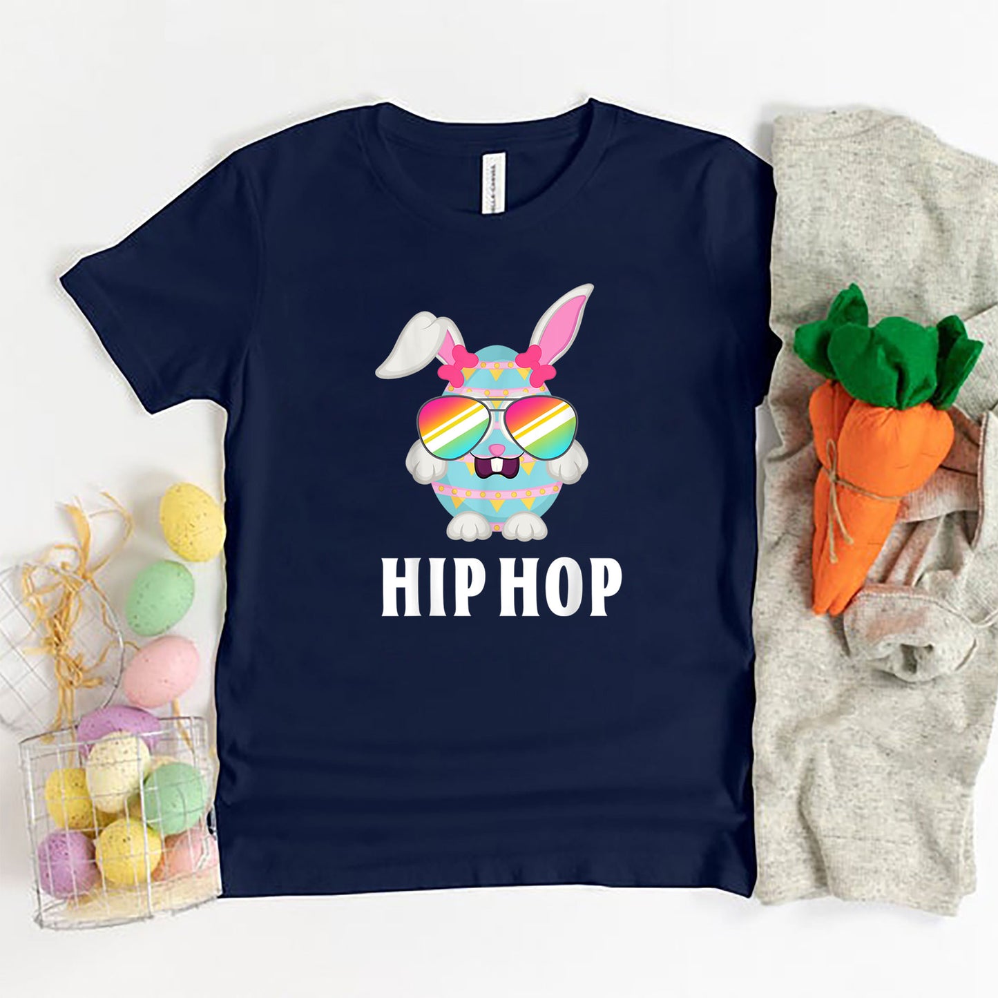 Egg Hip Hop Easter Shirt, Girls Boys Easter Shirt, Easter Gifts For Kids, Easter Gifts For Toddlers