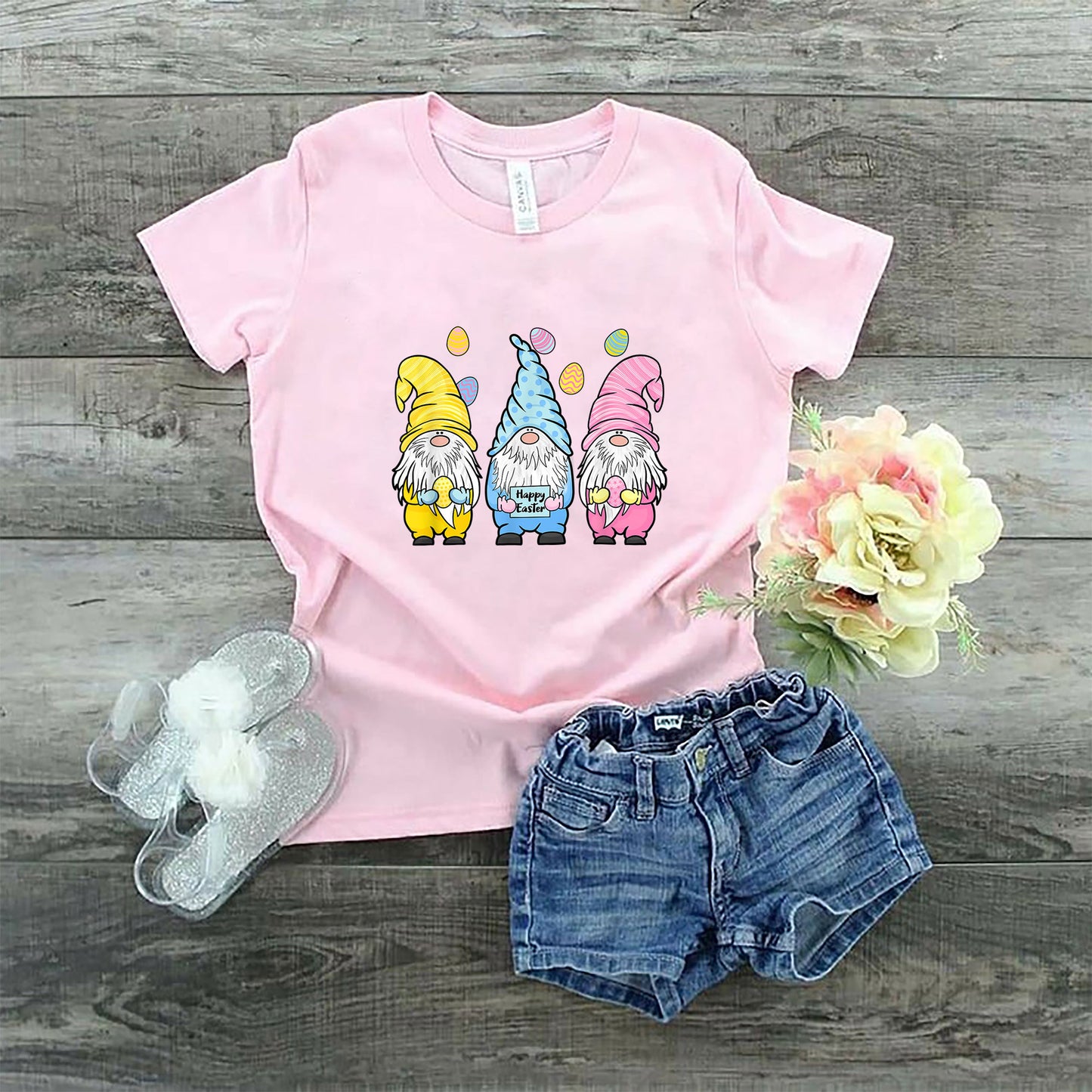 Gnome Easter Shirt, Toddler Boy Girl Easter Shirt, Easter Gifts For Kids, Easter Gifts For Toddlers