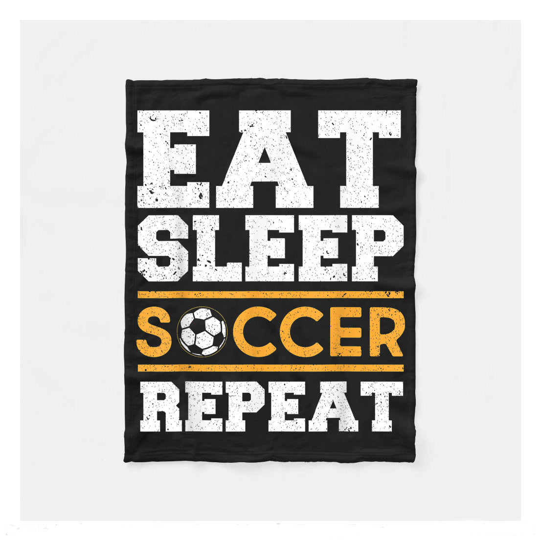 Funny Soccer Eat Sleep Soccer Repeat Sherpa Blanket,  Soccer Outdoor Blankets, Soccer Gifts For Coach And Soccer Players, Birthday Gift For Soccer Player