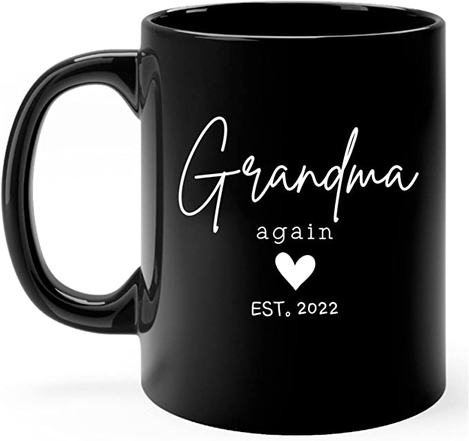 Grandma Again Mug, Grandma Again Announcement Gifts, Youre Going To Be A Grandma Again, Pregnancy Announcement For Grandma Again, Promoted To Grandma Again, Grandma Again Coffee Mug
