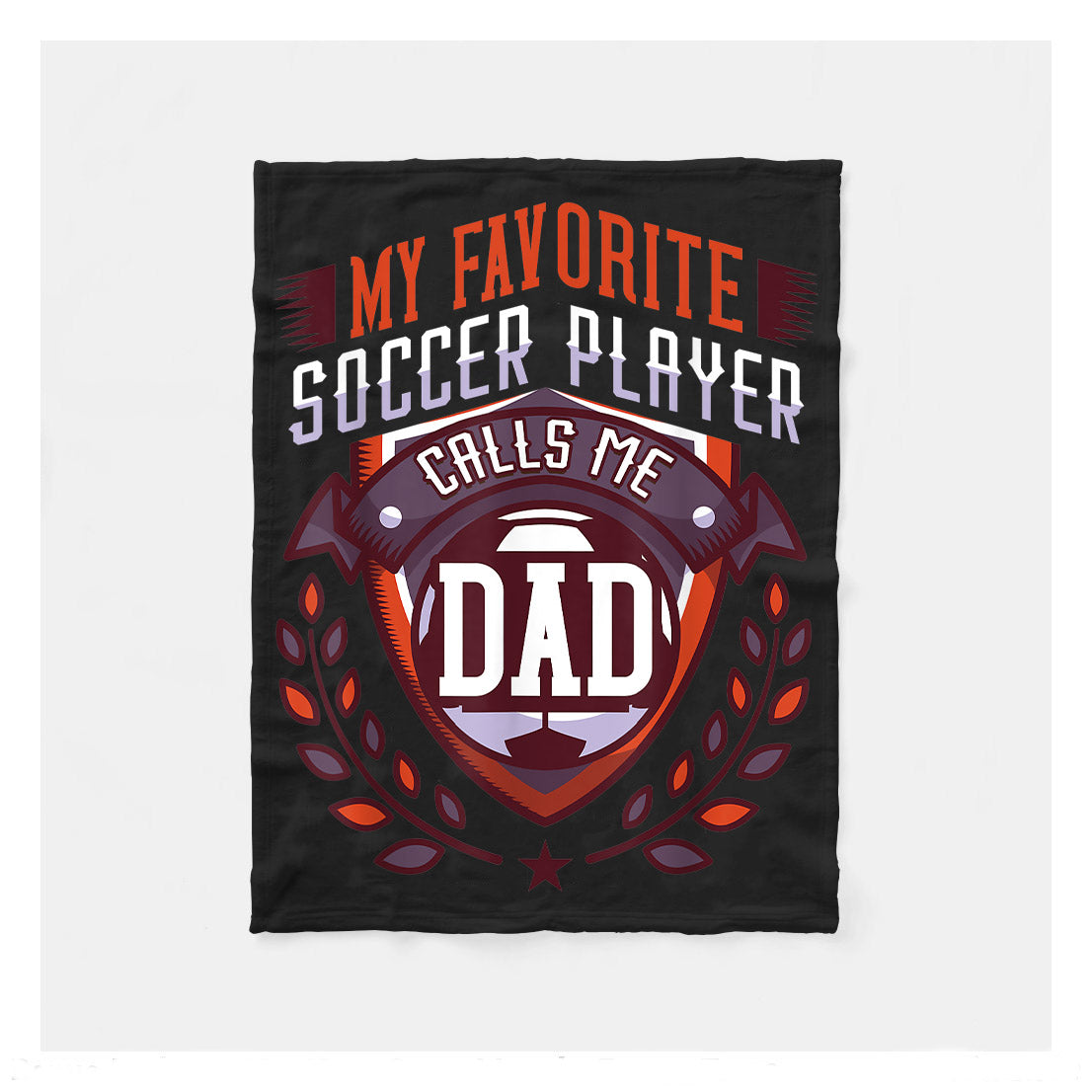 Mens My Favorite Soccer Player Calls Me Dad Gift Fathers Day Fleece Blanket,  Soccer Blankets, Soccer Gifts, Happy Fathers Day Gift Ideas For Dad