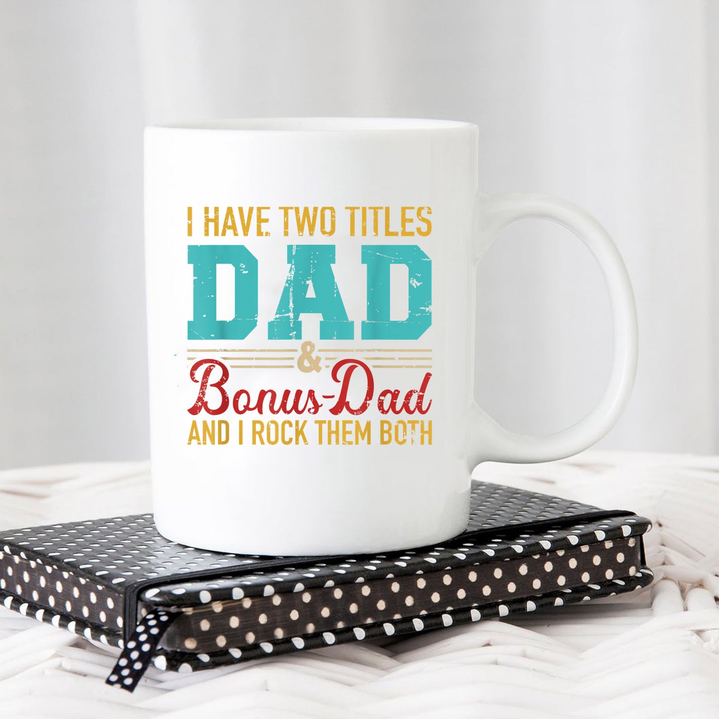Bonus Dad Mug Im A Proud Bonus Dad Of A Freaking Amazing Bonus Daughter Mug , 11oz or 15oz, Happy Fathers Day Gift Ideas For Dad