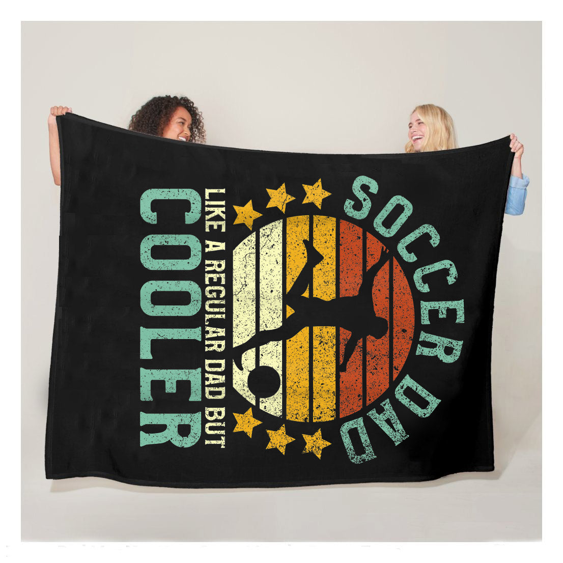 Soccer Dad Just Like Normal Dad Soccer Dad Tee Fleece Blanket,  Soccer Blankets, Soccer Gifts, Happy Fathers Day Gift Ideas For Dad
