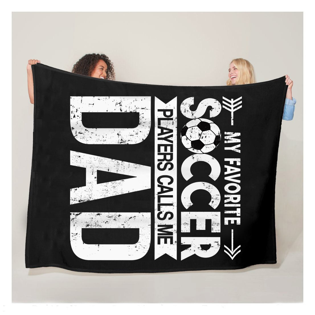Mens Soccer Dad Tee My Favorite Soccer Player Calls Me Dad Fleece Blanket,  Soccer Blankets, Soccer Gifts, Happy Fathers Day Gift Ideas For Dad